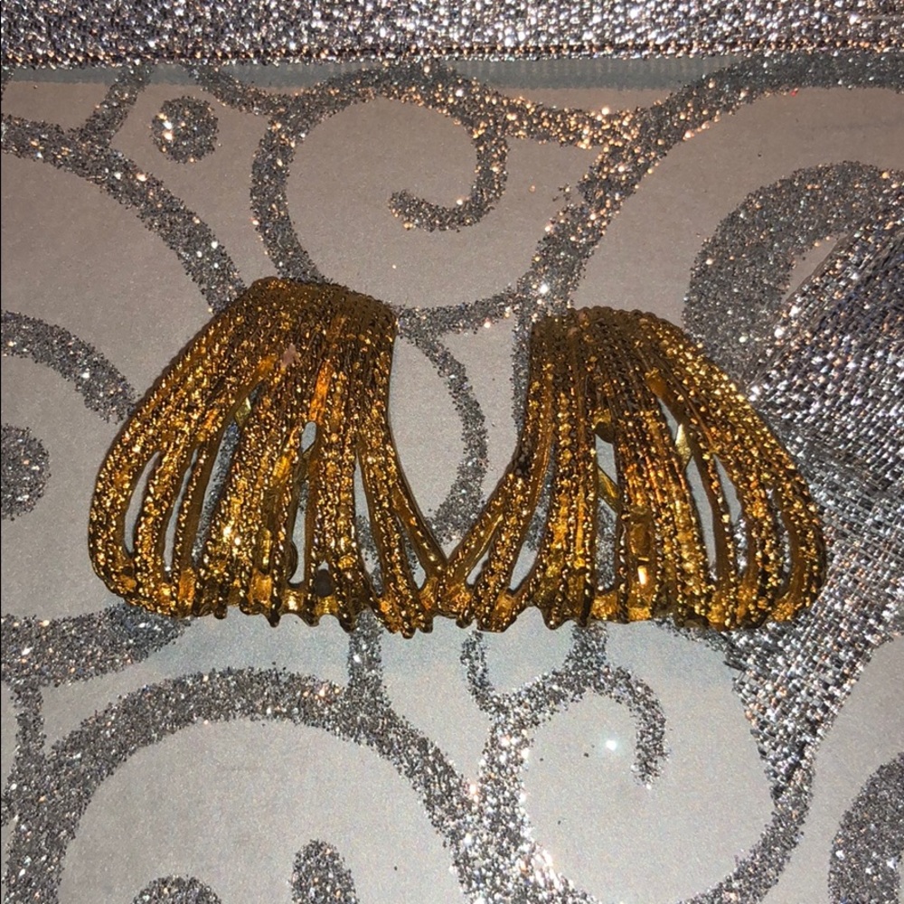 Premier Gold Clip on Earrings